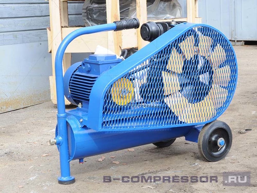 Компрессор С412М фото вид от маховика