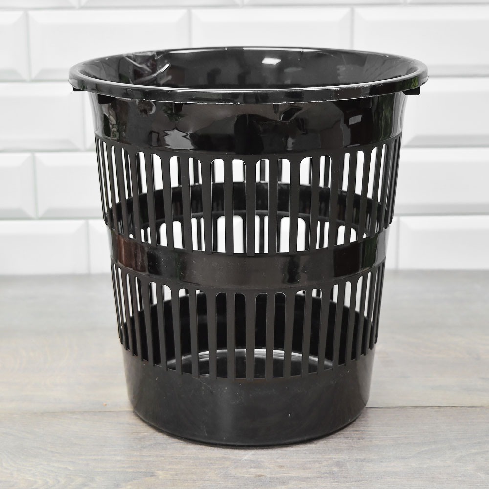 Корзина для мусора 11л, цвет чёрный