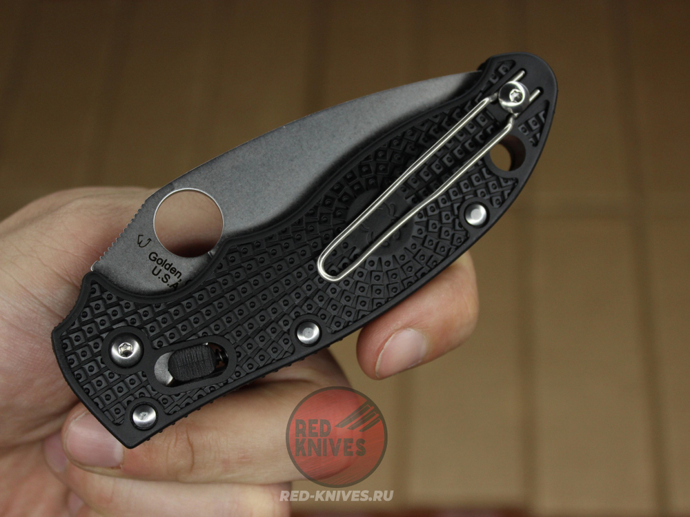 Нож Spyderco Manix 2 LTW (черный) RK-427