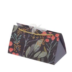 GAEM Пакет подарочный S (бумага 210г/м2, блок 12шт), L22 W12 H12 см, 4в.