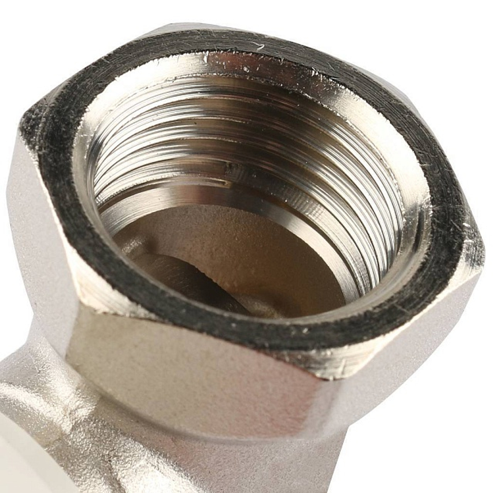 Вентиль ручной регулировки прямой STOUT - 1/2" (ВР/НР-американка, PN10, Tmax 120°C, с неподъемным шпинделем)