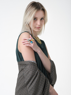 Топ-майка /изумруд