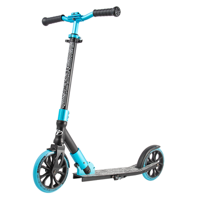 Городской самокат Tech Team ​210 Comfort 2020 черно-голубой