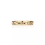 Кольцо из жёлтого золота с бриллиантами, Tiffany👑
