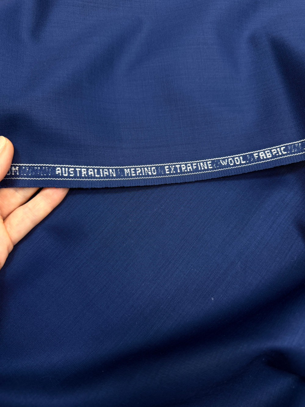 Ткань костюмная экстрафайн (Италия) 100% шерсть ш-150 см отрез 1,4 м