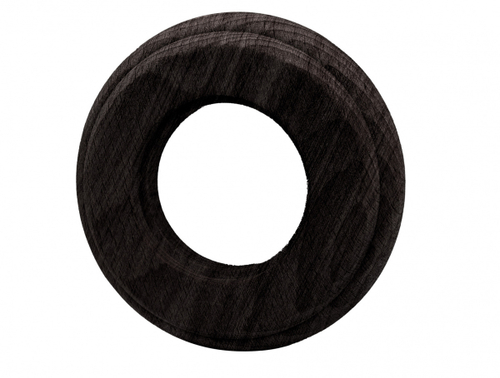 Рамка 1-местная R, дерево, цвет Угольно-черный RF1-610-119