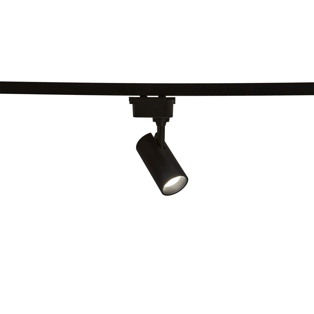 ULB-Q230 9W-4000К BLACK Светильник-прожектор светодиодный трековый. 720 Лм. Белый свет 4000К. Корпус черный. ТМ Volpe