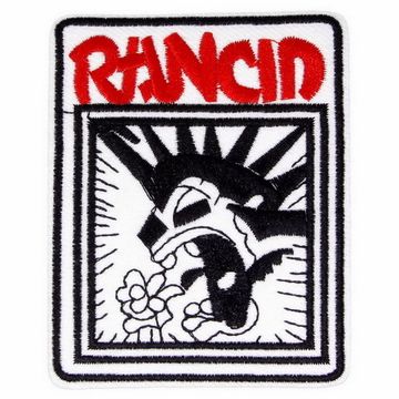 Нашивка Rancid (белая)