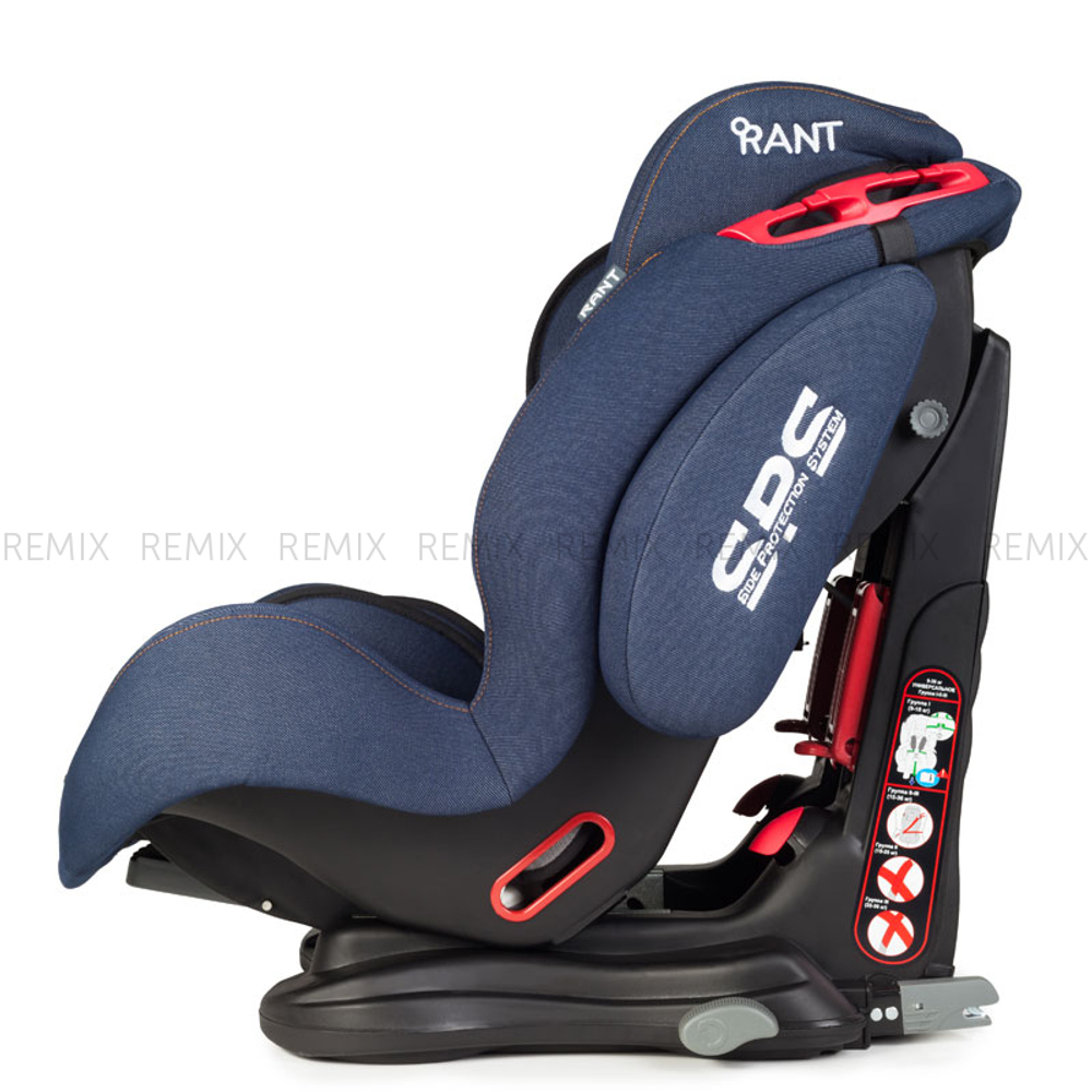 Автокресло "THUNDER" Ultra isofix SPS группа 1-2-3  (9-36 кг) blue jeans
