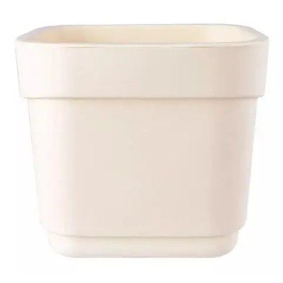 Горшок для цветов фактурный Hills 2,2л (d155, h145,5мм) (молочный)