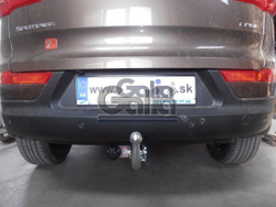 Фаркоп оцинкованный Galia H083C для Hyundai ix35 2010-2015, Kia Sportage 2010-2015(паспорт и сертификат в комплекте)(без электрики)