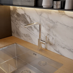 СНЯТ Смеситель для кухни с выдвижной лейкой ATICA 751901H1