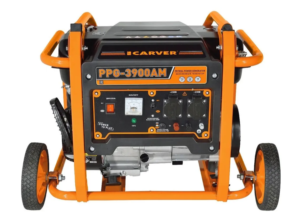 Генератор бензиновый CARVER PPG 3900AM