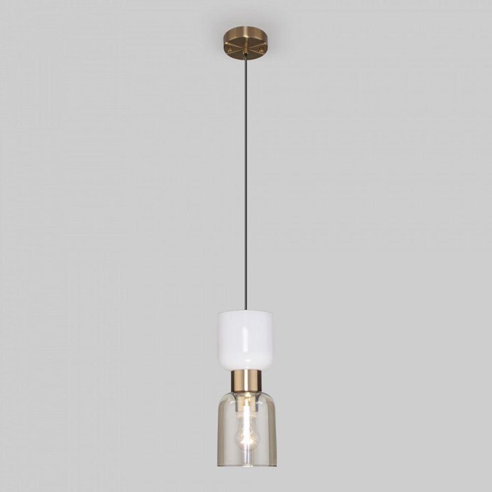 Подвесной светильник Eurosvet Tandem 50118/1 латунь