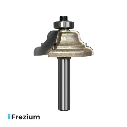 Калевочная фреза по дереву 38x8x16 R4