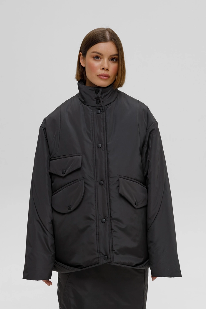 КУРТКА ЭТАЛЬ ЧЕРНЫЙ