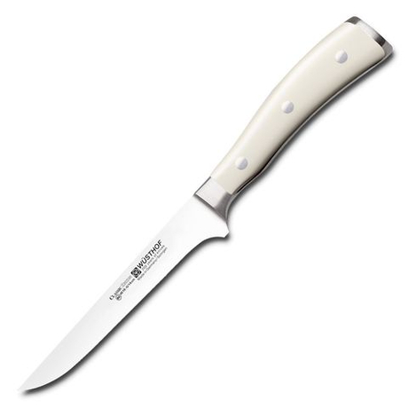 Нож кухонный обвалочный 14см Wuesthof Ikon Cream White