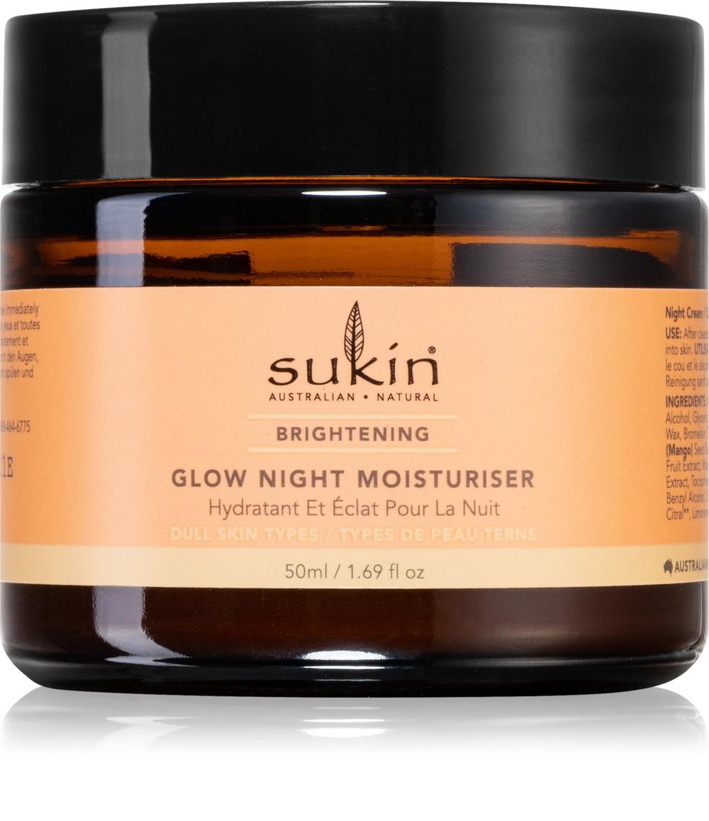 Sukin Brightening - увлажняющий ночной крем /   50  ml  / GTIN 9327693010118
