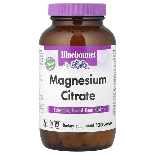 Bluebonnet Magnesium Citrate 120 caps.