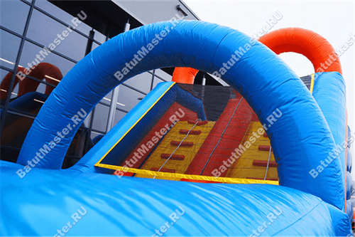 Надувная полоса препятствий "Летняя забава"