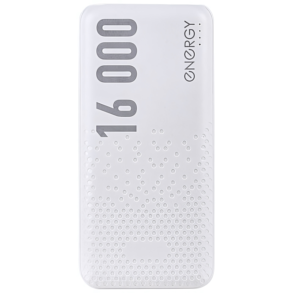 Внешний аккумулятор ENERGY POWER BANK 16000-8В TRAVEL, вход：5В/2.1A Type-C / 5В/2.1A Micro USB,