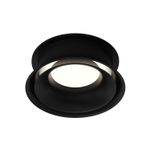 DK2403-BK Встраиваемый светильник влагозащ., IP 44, 10 Вт, GU10, черный, алюминий