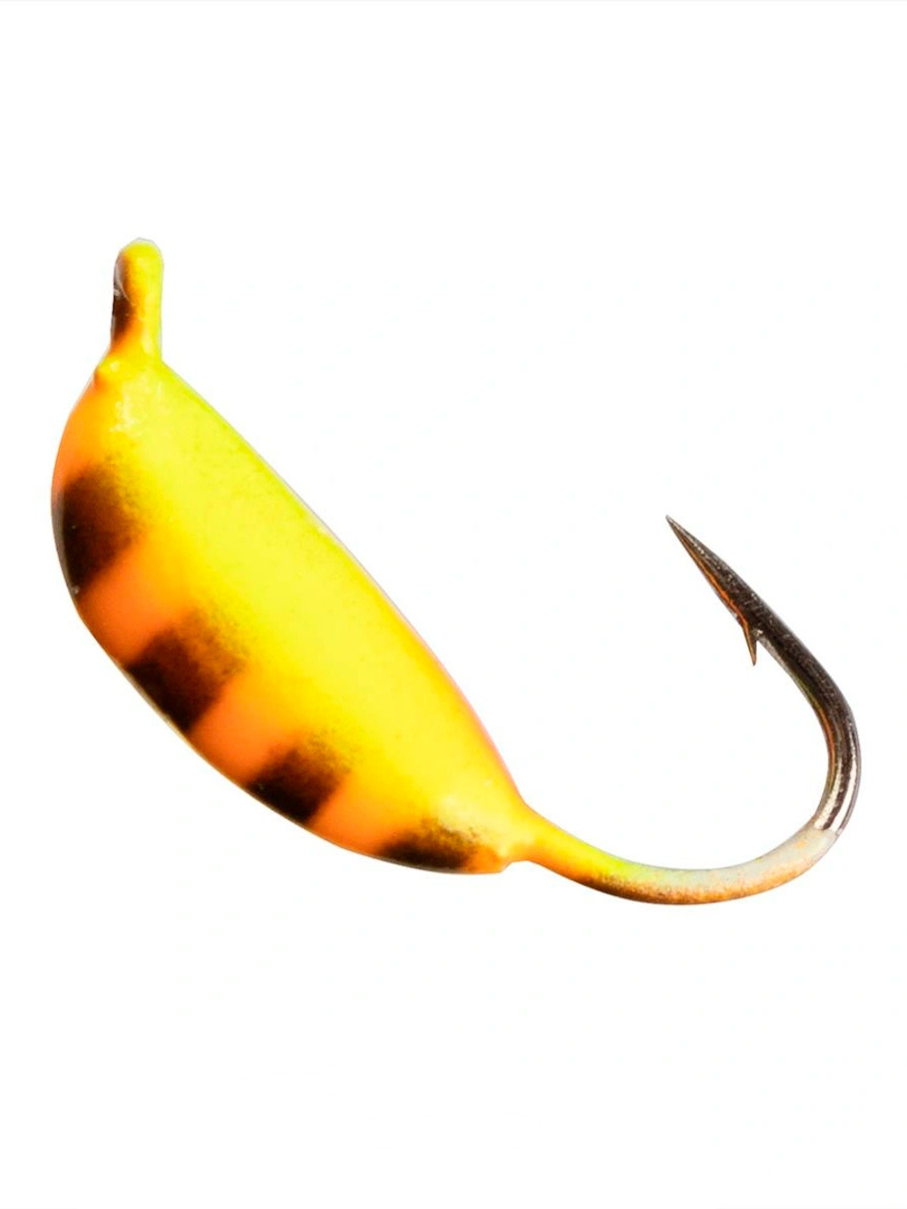 Мормышка Helios вольфрамовая Рижский банан с ушком крашеная 3мм 0,70гр 143 (MW-2030-143)