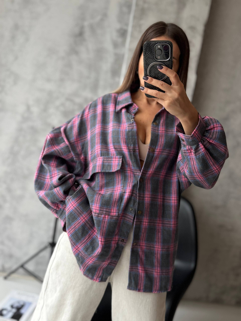 Рубашка женская 226 Роз.