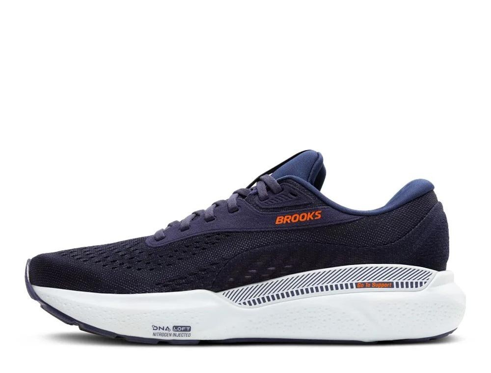 Кроссовки для бега мужские Brooks Adrenaline GTS 24 Сине-оранжевые
