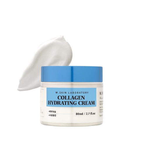 Коллагеновый крем для лица Collagen Hydrating cream W.Skin, 80мл