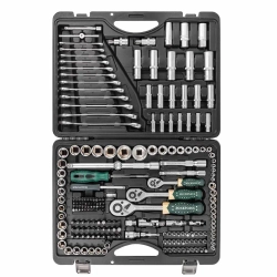 Набор инструментов 218пр. 1/4'',3/8'',1/2''(6гр.)(4-32мм) RockForce RF-42182-5