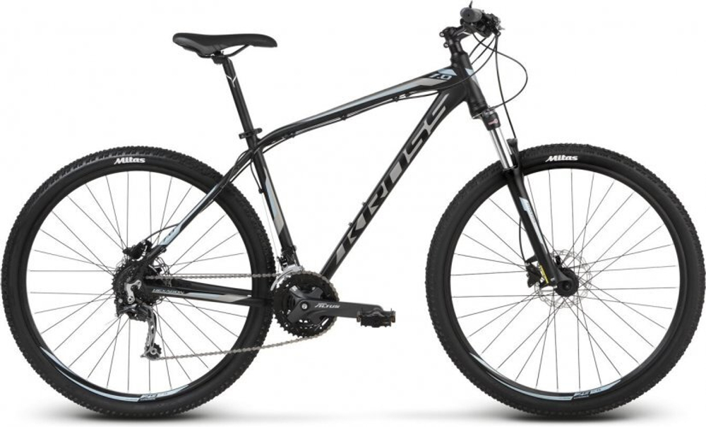Велосипед Kross 2018 Hexagon 7.0 M 29 black graphite steel L