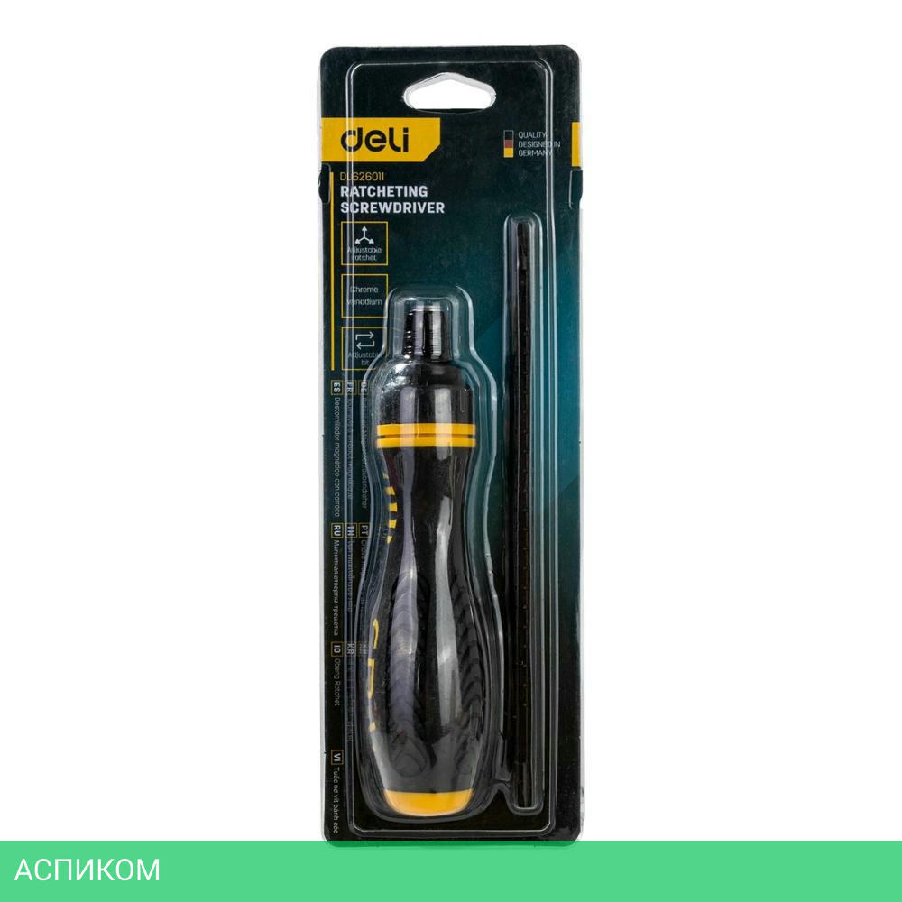 Отвертка Deli DL626011