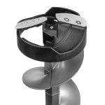 Шнек пластиковый под шуруповерт Тонар Ultralite 150R V2.0 (правое вращение), Серый