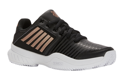 Женские теннисные кроссовки K-Swiss Court Express HB - black/white/rose gold - Black