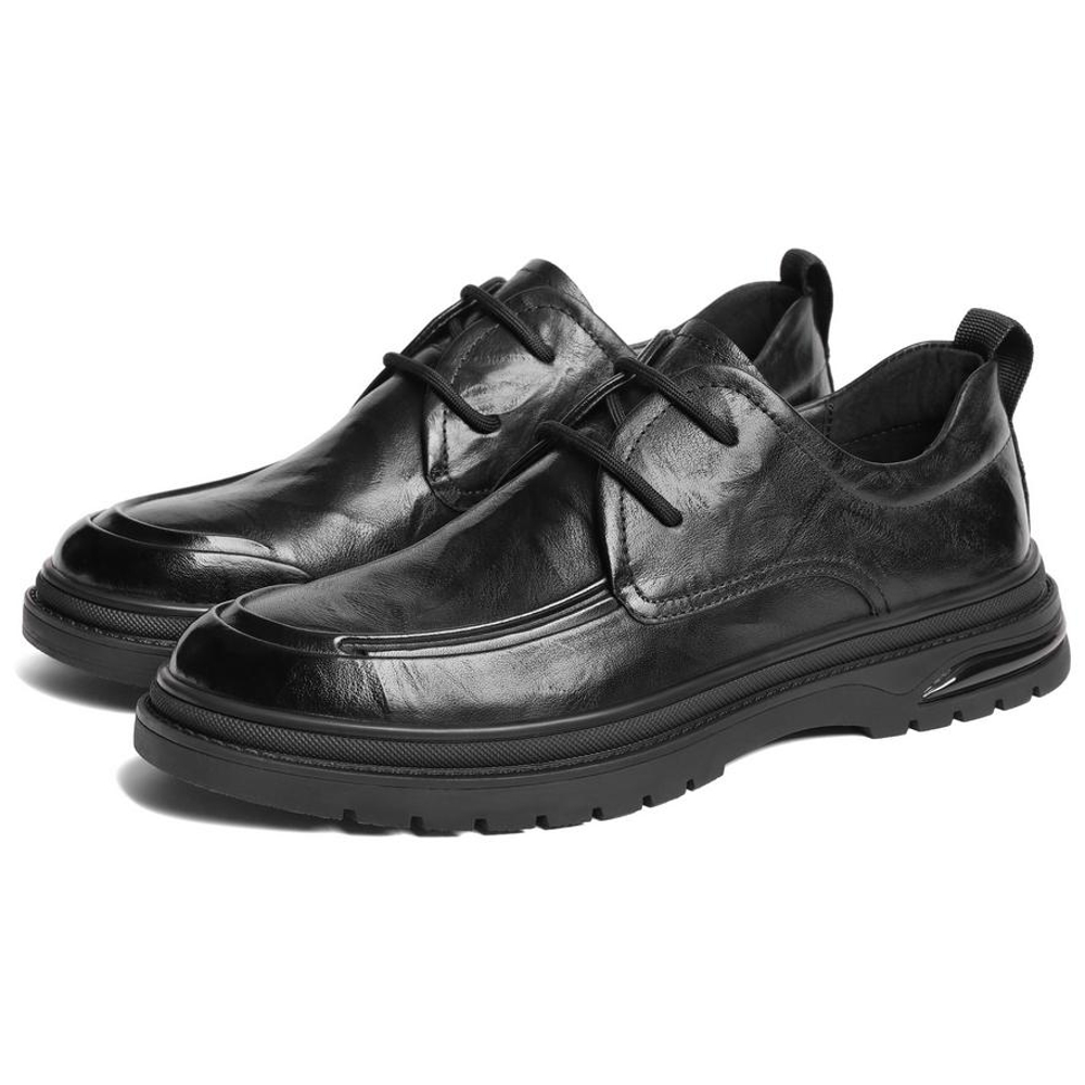 BELLE Cow Leather Casual Leather Shoes Men"s