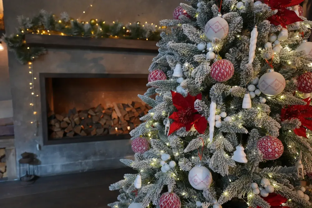 Заснеженная елка «Noel» (Литая+пвх) 150 см / 1,5 м