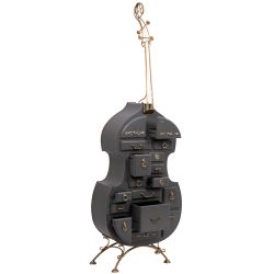 Подставка Контрабас - Комод Серый