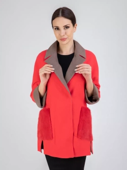 Пальто демисезонное короткое полупальто