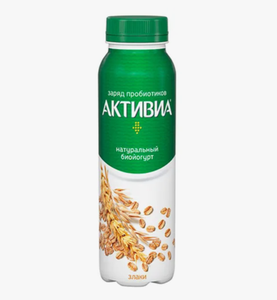 ЙОГУРТ ПИТЬЕВОЙ ЗЛАКИ 290ГР АКТИВИА
