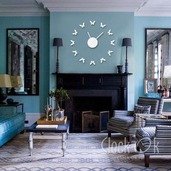 Настенные 3D часы Magic Fly