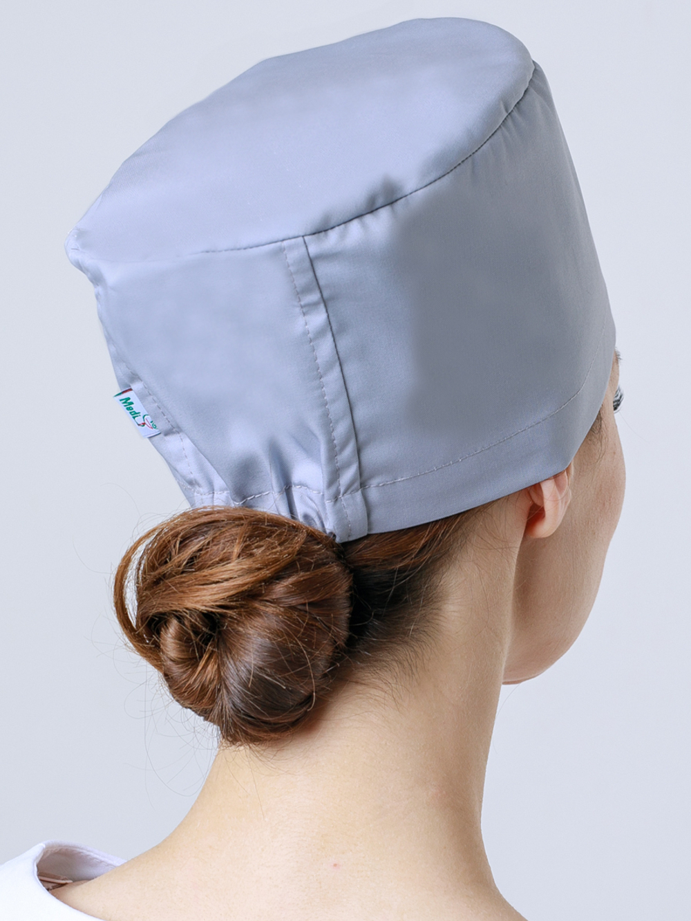 Медицинский колпак женский К-117 серый клеон экстра