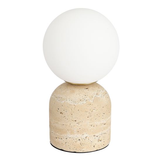 SL1191.704.01 Прикроватная лампа ST-Luce травертиновый/белый G9 LED 1*5W NEBULA