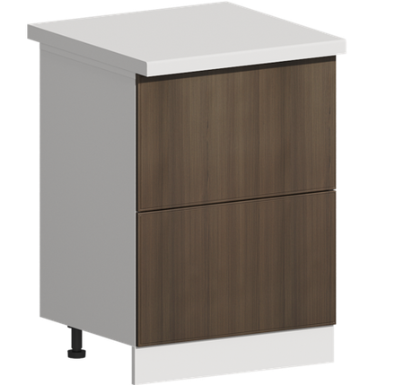 Кухня Модуль ШН2Я 600 Ликата / Дуб французский