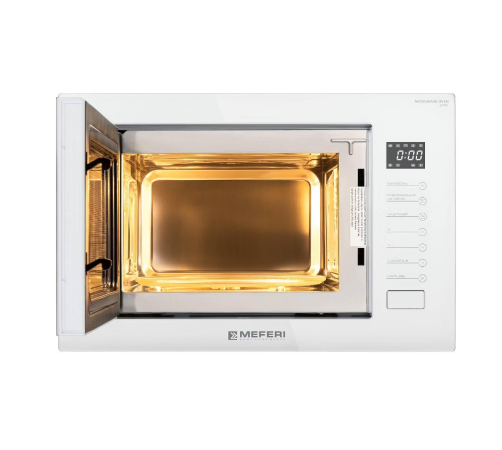 Встраиваемая микроволновая печь MEFERI MMO6025WH ULTRA (h)