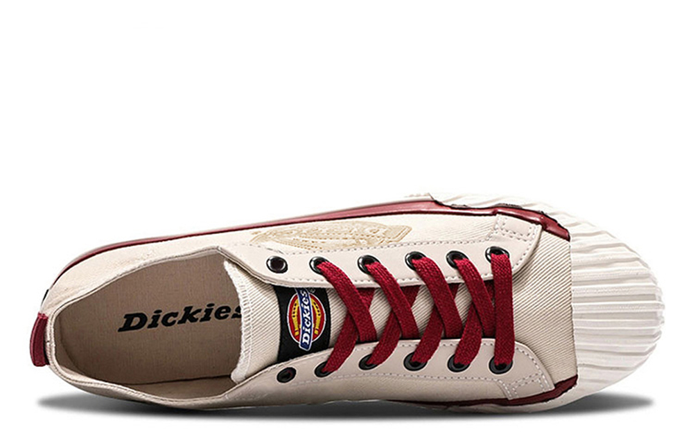 Dickies Abrasion Resistant Slip Resistant Low top Canvas Shoes Unisex Army Beige