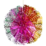 Украшение фольгированное «Снежный шар» d-30 см, Мультицвет