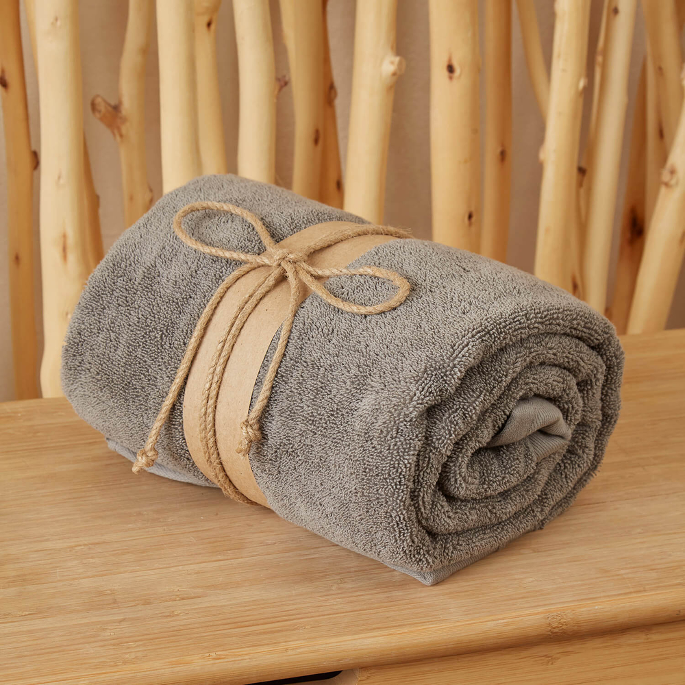 Полотенце для СПА 84х152 Onsilk Шанти оловянное