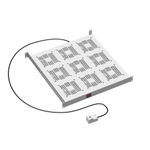 19" Вентиляторный модуль 9 вентиляторов с термостатом для 19" IT-корпусов ДКС серии STI/CQE, RAL7035