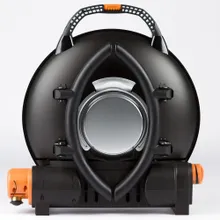 Портативный газовый гриль O-Grill 700T bicolor black-cream + адаптер А, 1 горелка